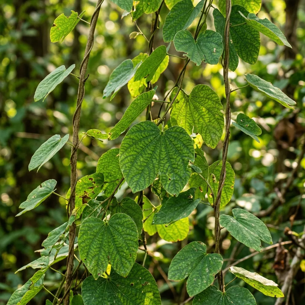 Stitched wild Sal and Siali leaf patravali bundles from forest clusters
